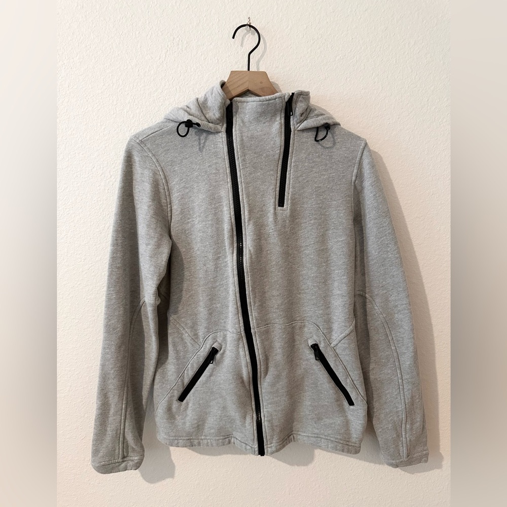 Alo Yoga Grey Zip Up